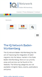 Mobile Screenshot of netzwerk-iq-bw.de