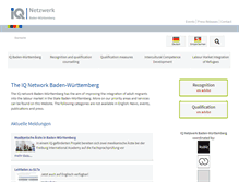 Tablet Screenshot of netzwerk-iq-bw.de